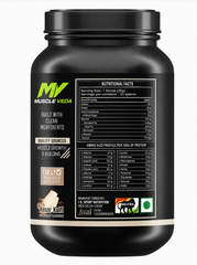 Muscle Veda 100% Whey Protein Powder – Kesar Kulfi Flavour | 24g Protein | 2kg