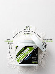 Muscle Veda Creatine Monohydrate – Unflavoured | 3g Creatine Per Scoop | 300g