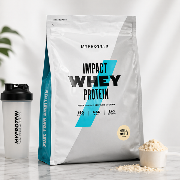 Myprotein Impact Whey Protein Blend, Vanilla, 2.2 lbs