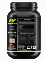 Muscle Veda 100% Whey Protein – Belgian Chocolate Flavour | 24g Protein | 2kg