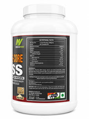 MuscleVeda Hard-Core Mass Gainer - Kesar-Kulfi, 6LBS (2.7kg)