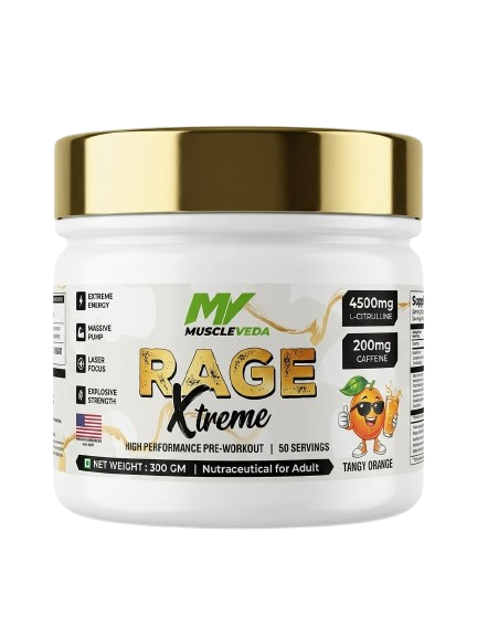 MuscleVeda Rage Xtreme Pre-Workout Powder