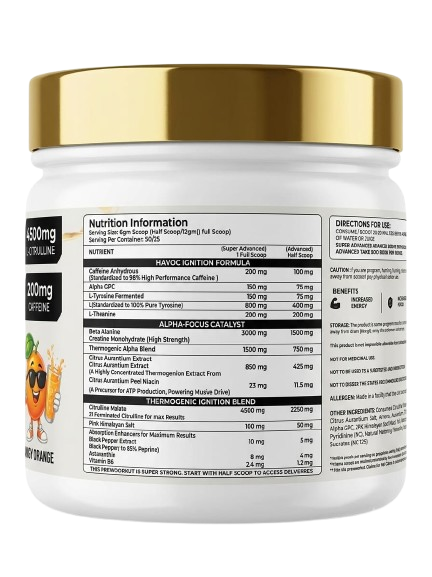 MuscleVeda Rage Xtreme Pre-Workout Powder